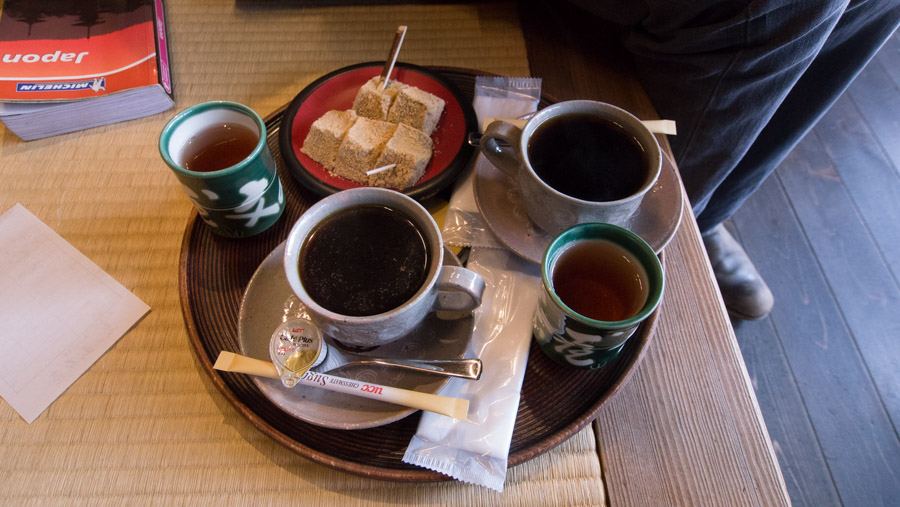 Pause café à la japonaise