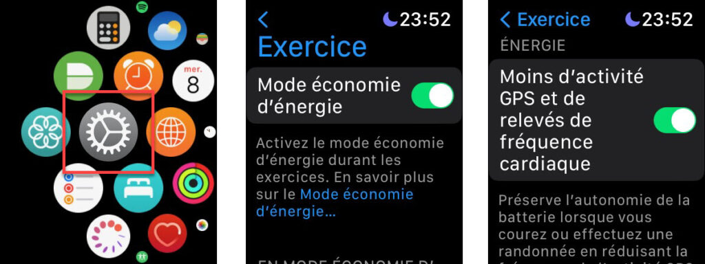 apple watch eco mode