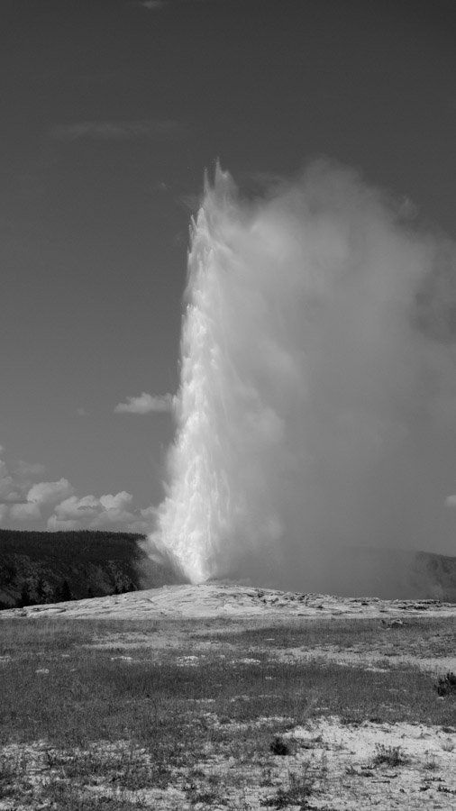 Old Faithful, le geyser emblématique de Yellowstone
