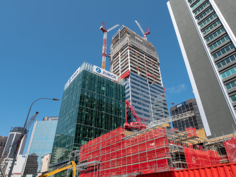 new zealand auckland construction in progress