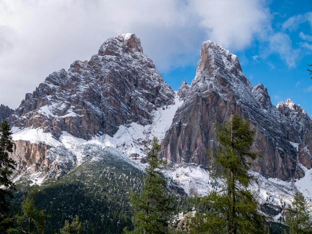 montagnes du Lago di Sorapis