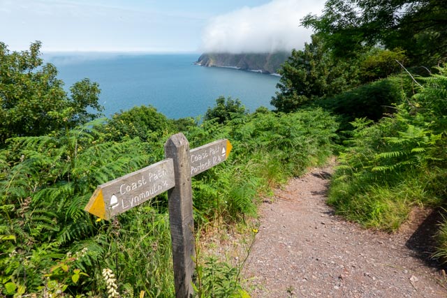 lynmouth coast path