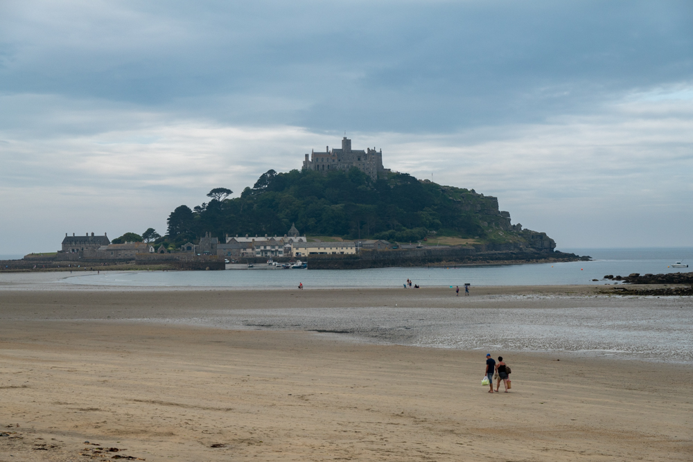 Mount St Michael depuis la plage