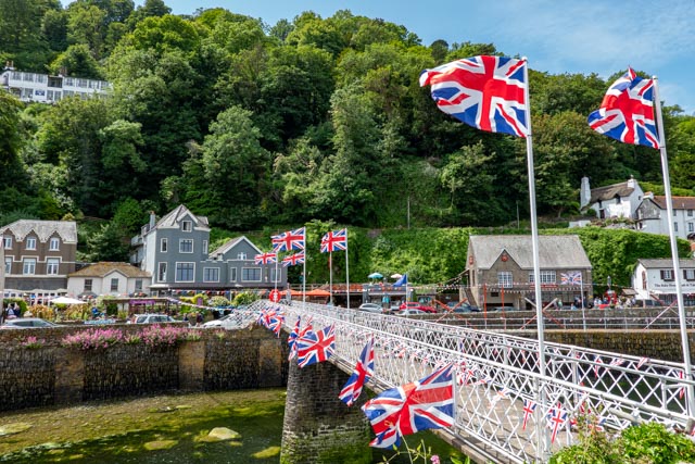 pont piéton Lynmouth