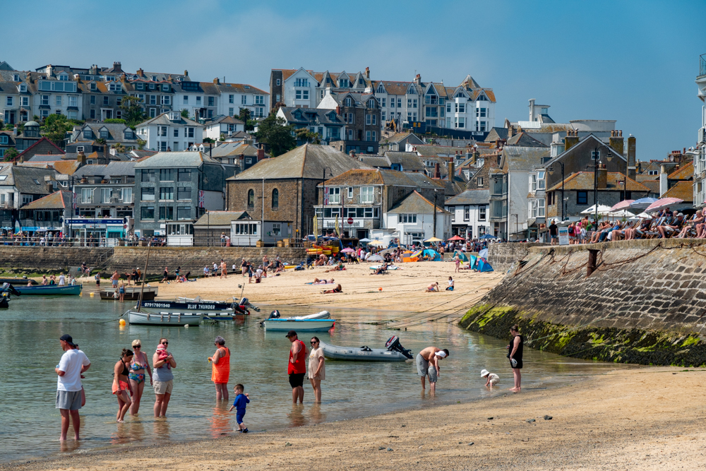 St Ives sous la chaleur