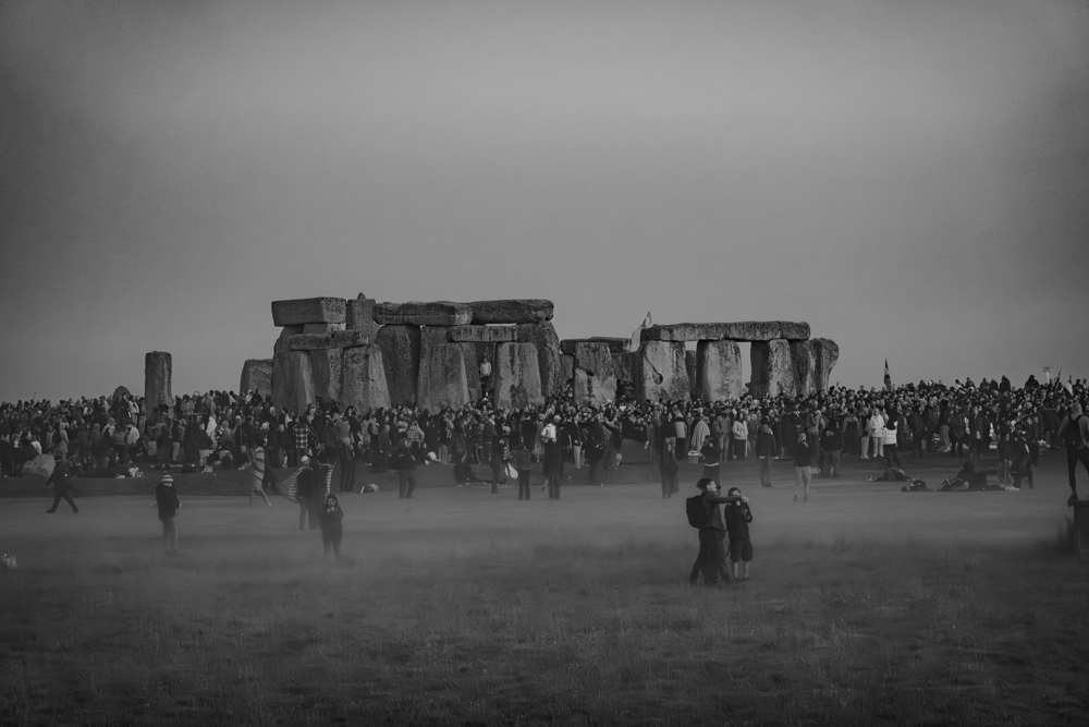 Stonhenge in the fog