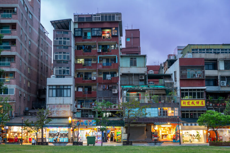 batiments de Tamsui