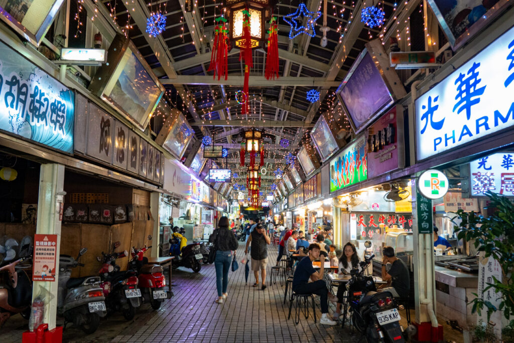 marché de nuit couvert de Xichang