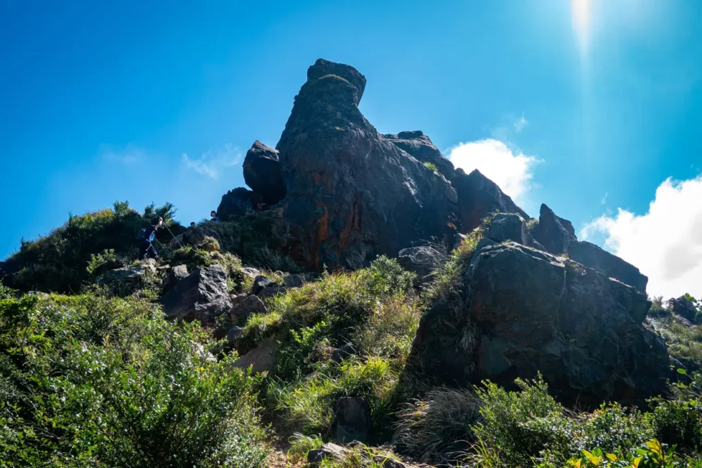 teapot mountain sommet en vue