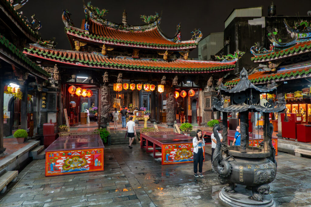 temple de nuit lukang