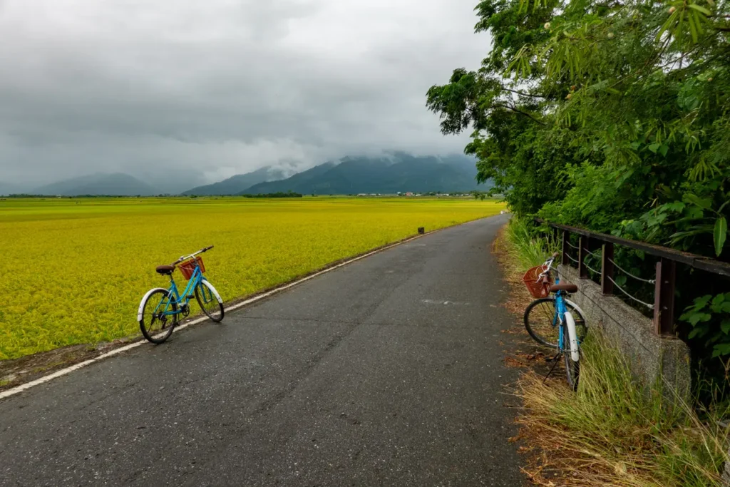 two bikes in Chishang