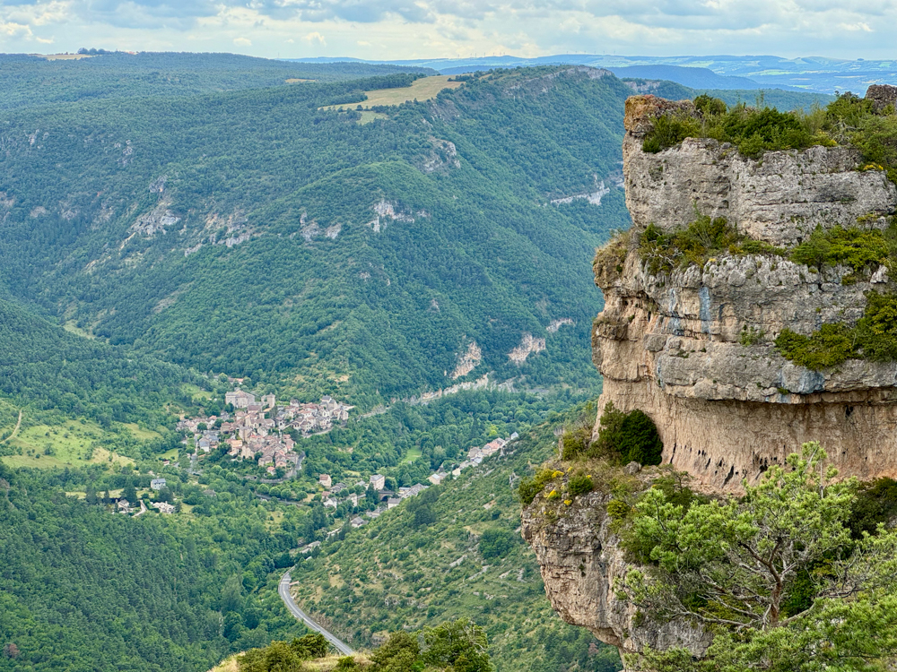 Vue de Peyreleau